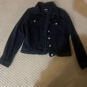 Zara cropped kids jacket (fits small adult)